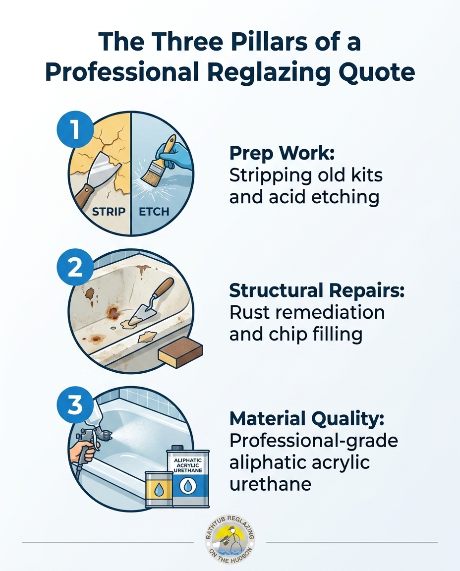 The Three Pillars of a Professional Reglazing Quote