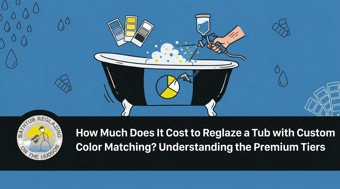 How Much Does It Cost to Reglaze a Tub with Custom Color Matching?