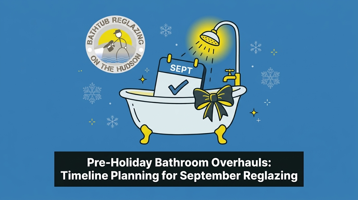 Pre-Holiday Bathroom Overhauls: Timeline Planning for September Reglazing