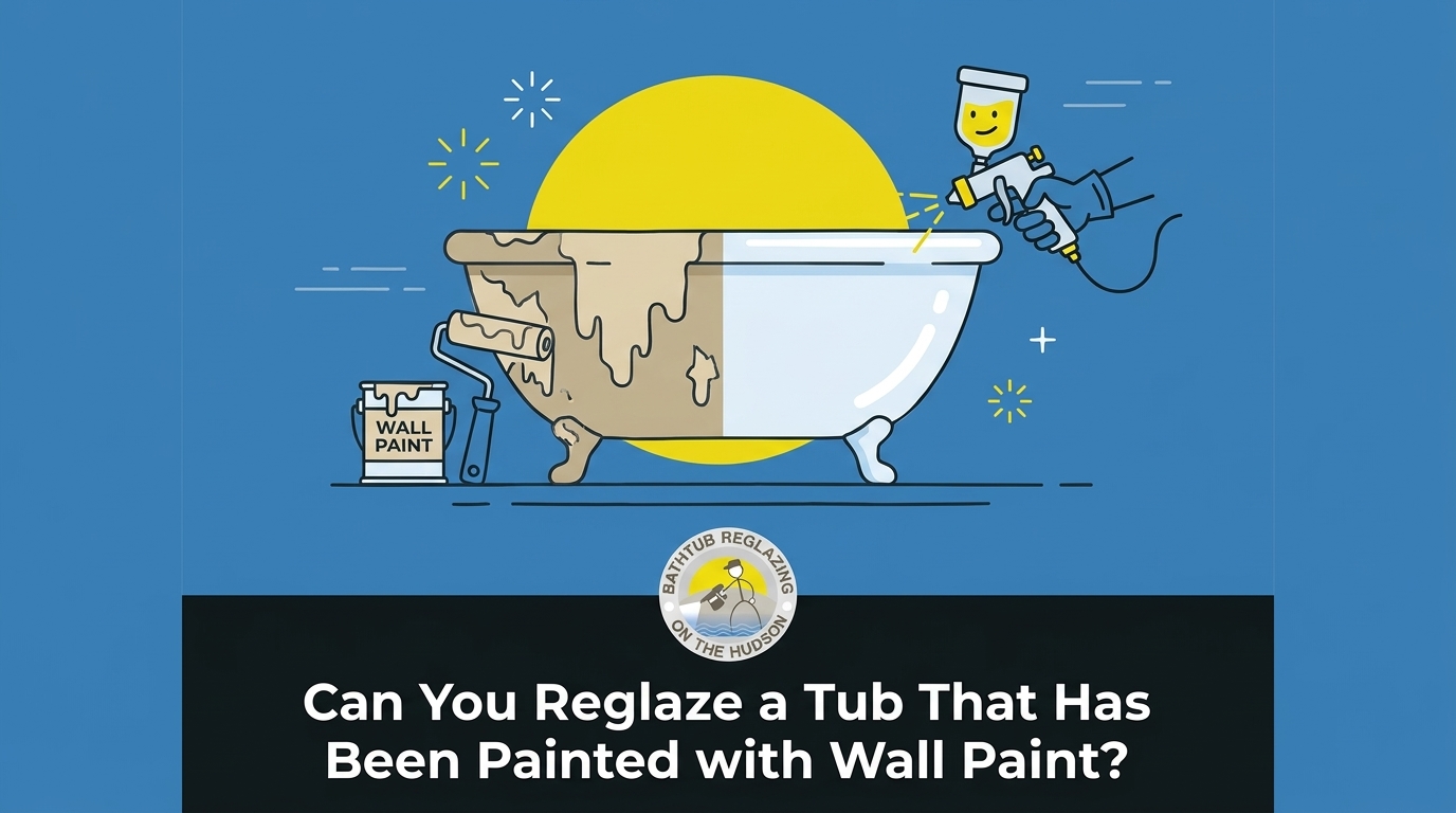 Can You Reglaze a Tub That Has Been Painted with Wall Paint?