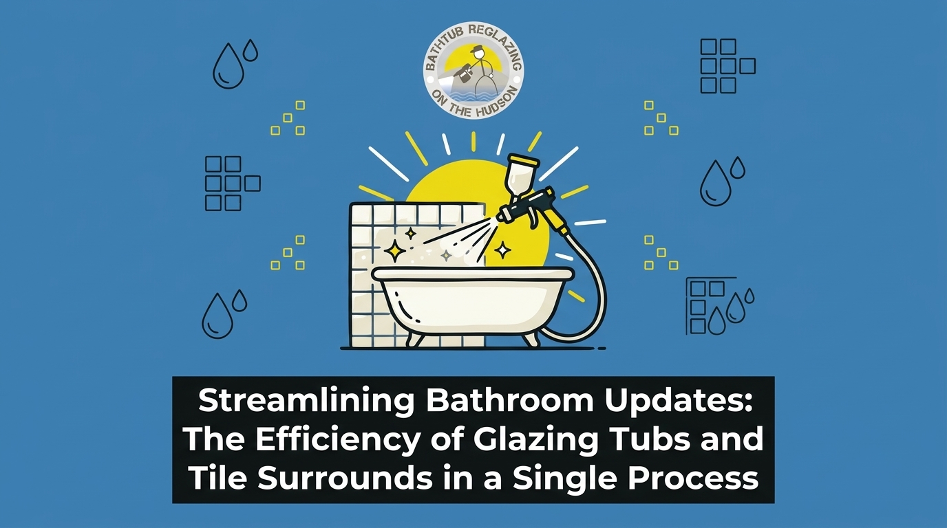 The Efficiency of Glazing Tubs and Tile Surrounds in a Single Process