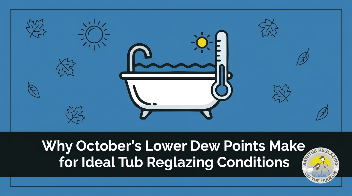 Why October's Lower Dew Points Make for Ideal Tub Reglazing Conditions