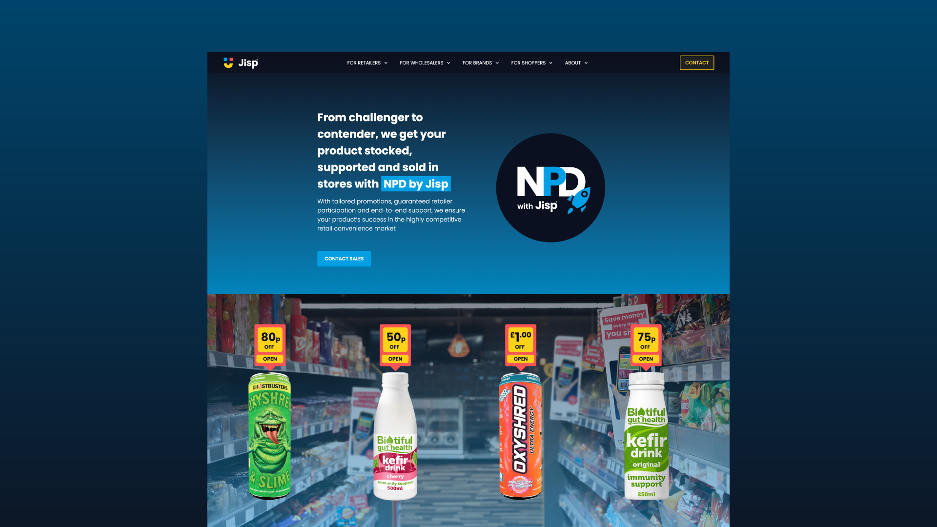 Jisp NPD Hero Image