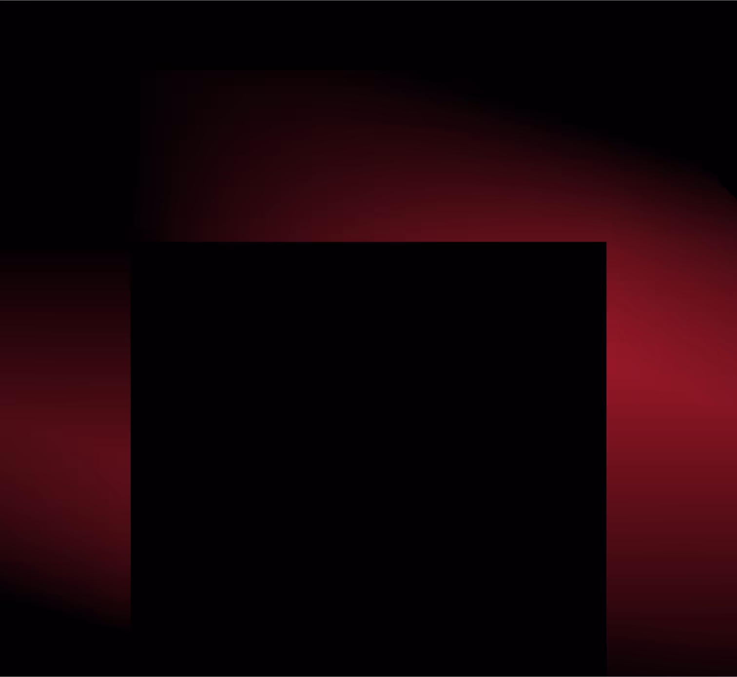 A gradient of red fading to black in a horizontal pattern.