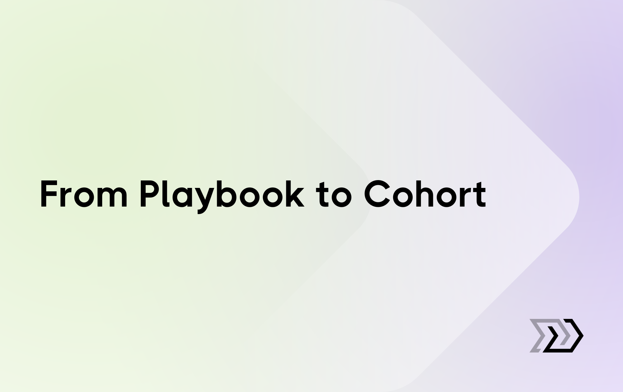 Building Your Programme in Bertie: From Playbook to Cohort Setup
