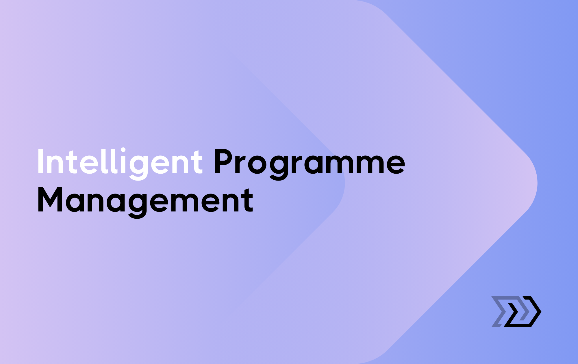 The Foundations of Intelligent Programme Management in Bertie