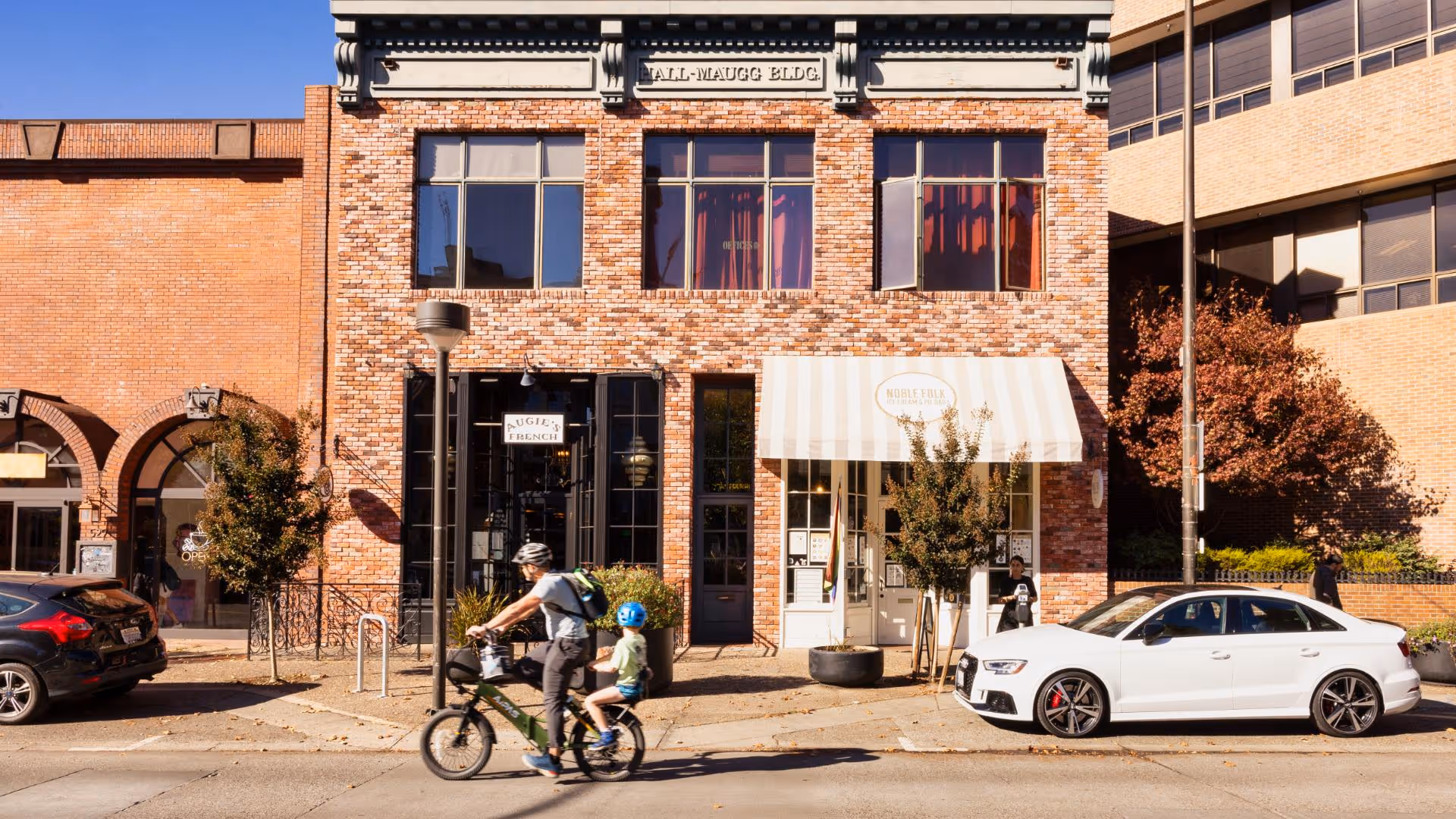 Storefront photo of Augie's French Restaurant and Noble Folk Ice Cream & Pie Bar