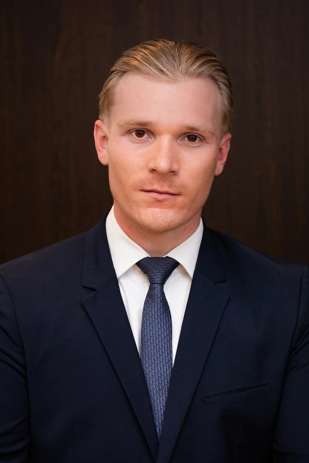 Maxime Ansermet, fondateur et courtier en immobilier, en Terre-Sainte