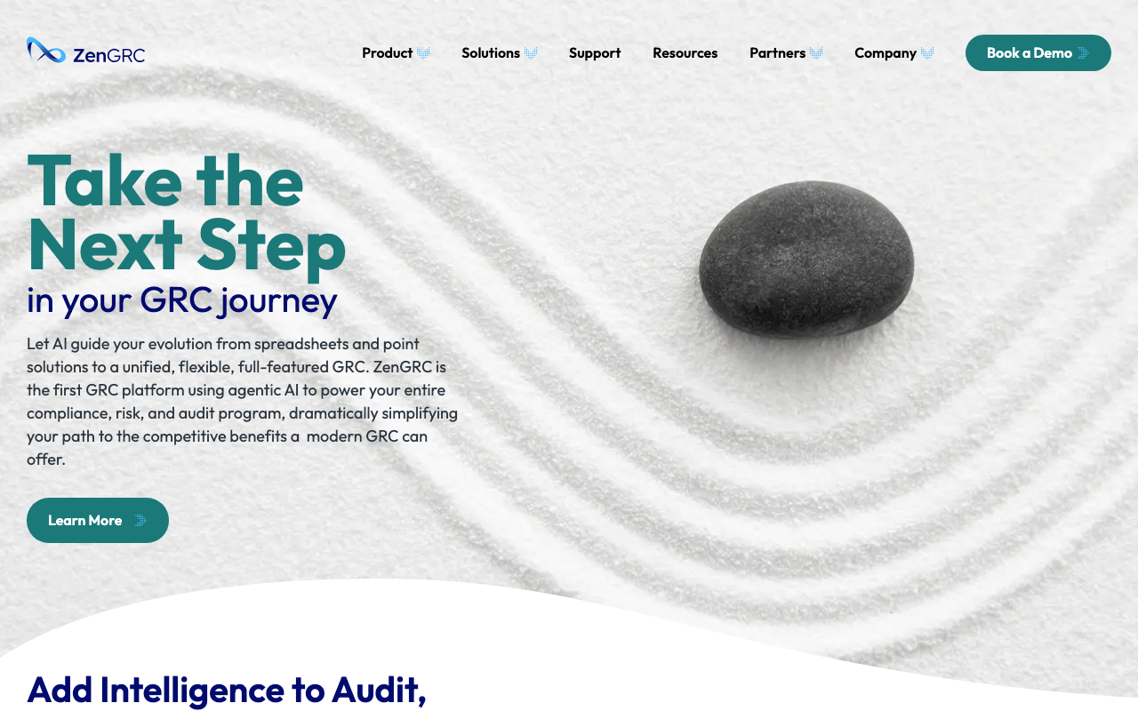 ZenGRC homepage