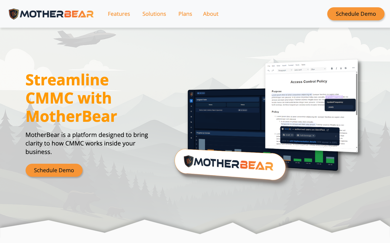 MotherBear homepage