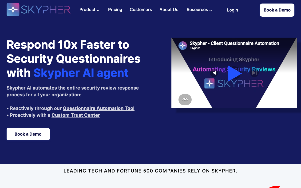 Skypher homepage
