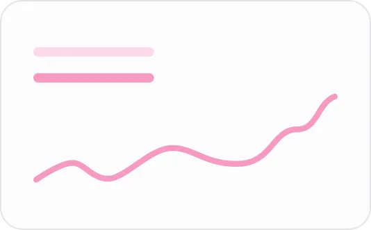 Decorative graph showing growth.