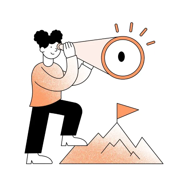 An illustration symbolizing proactiveness.