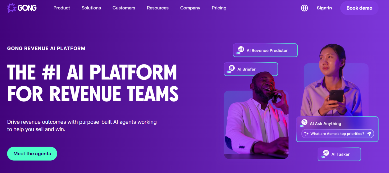 Gong Revenue Intelligence Tool