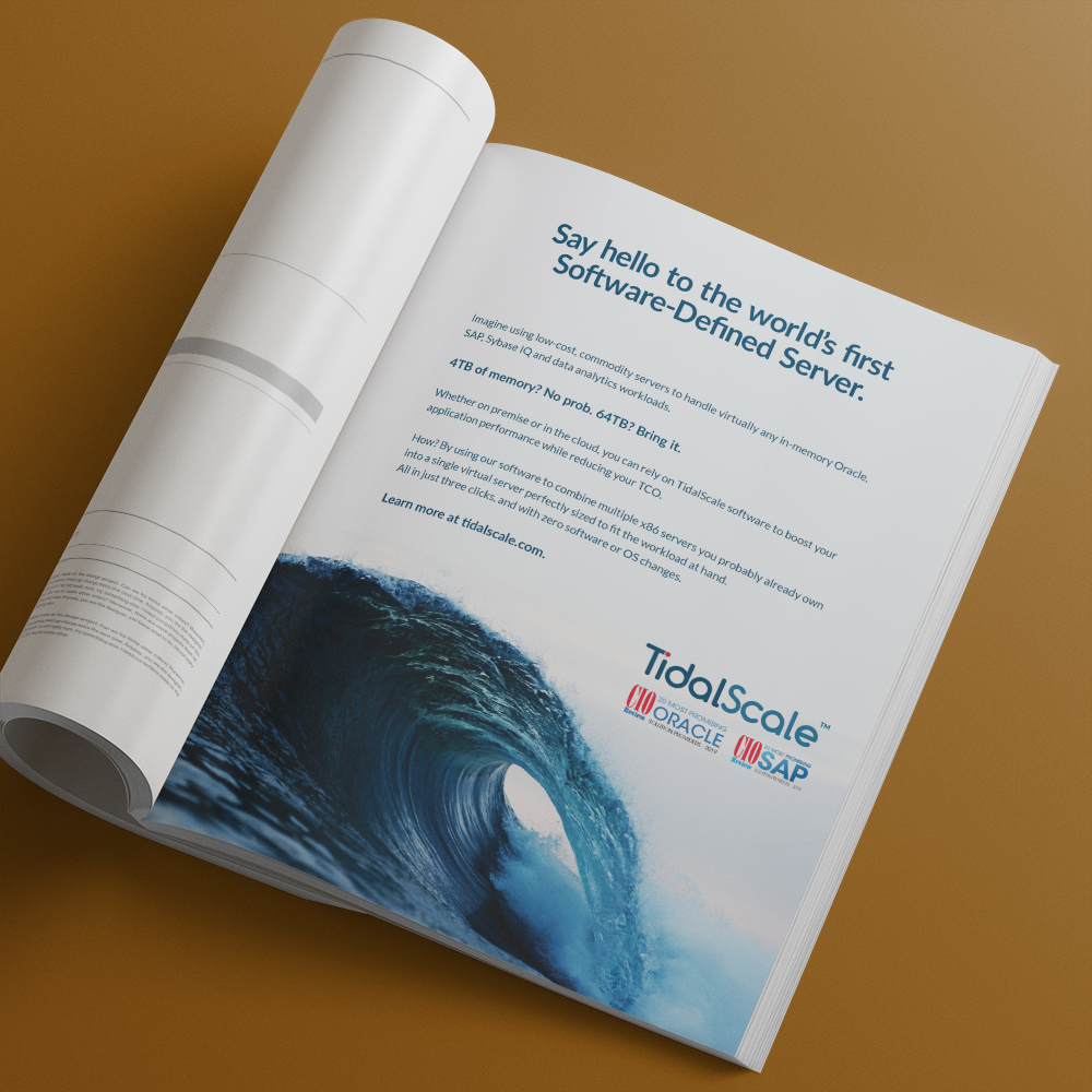 magazine ad design Big Thinkery