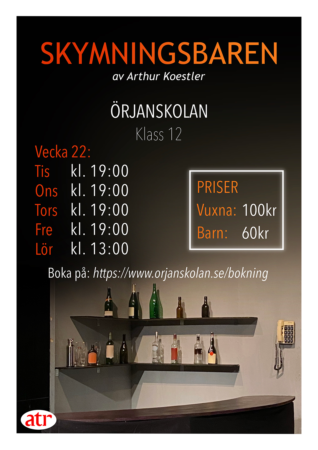 Skymningsbaren Affisch