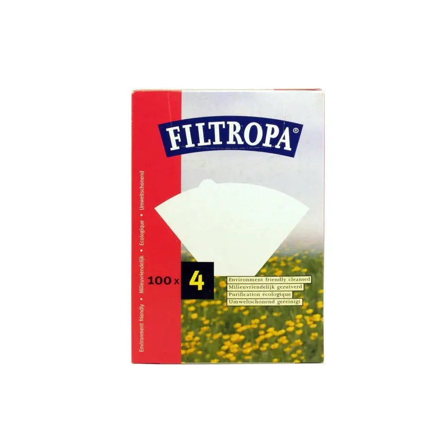 Filtropa Size 4 Filter Papers 100 Pack