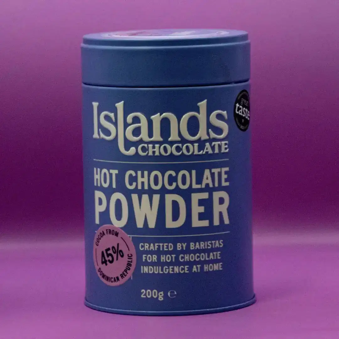 45% HOT CHOCOLATE POWDER - 200G TIN