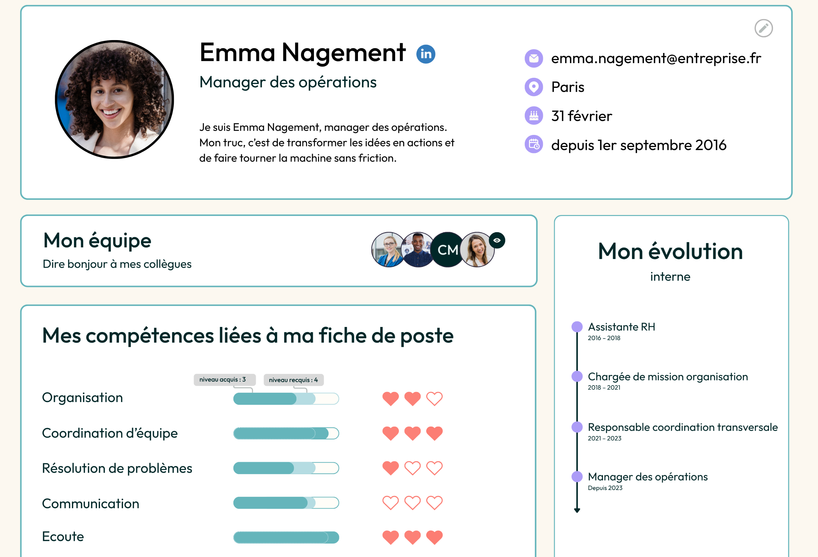 une solution personnalisable