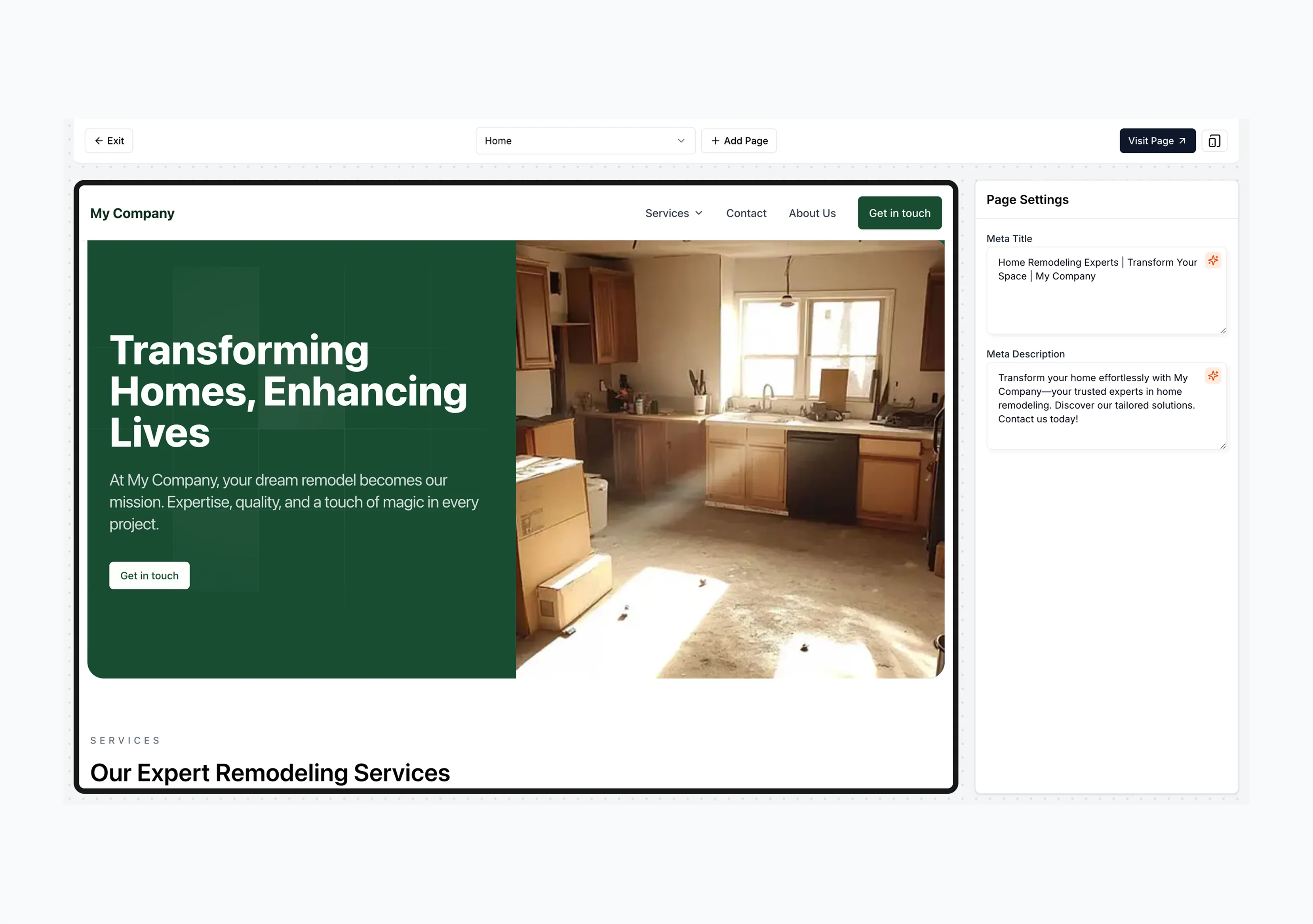 Rebolt Website designer