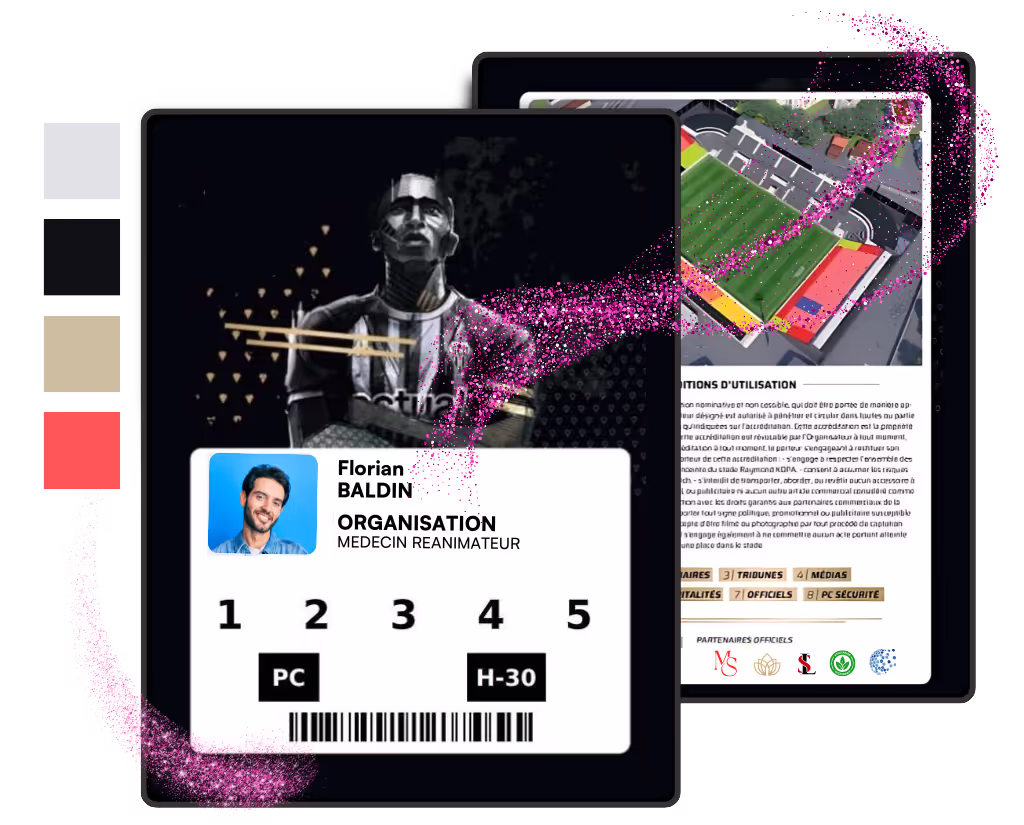 Accréditation événement