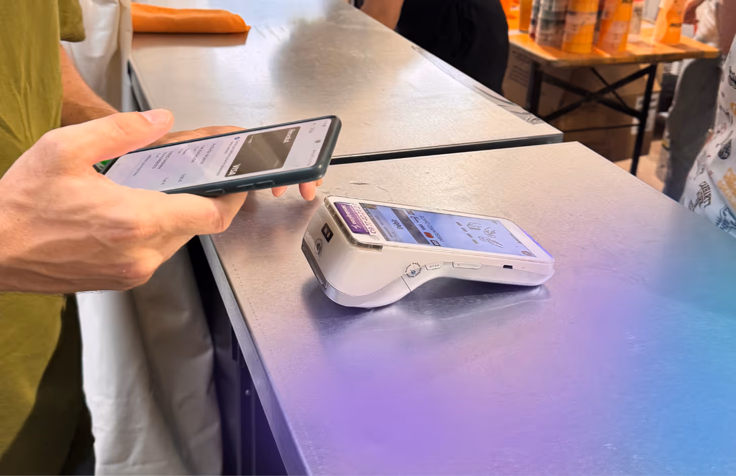 Paiement cashless camping