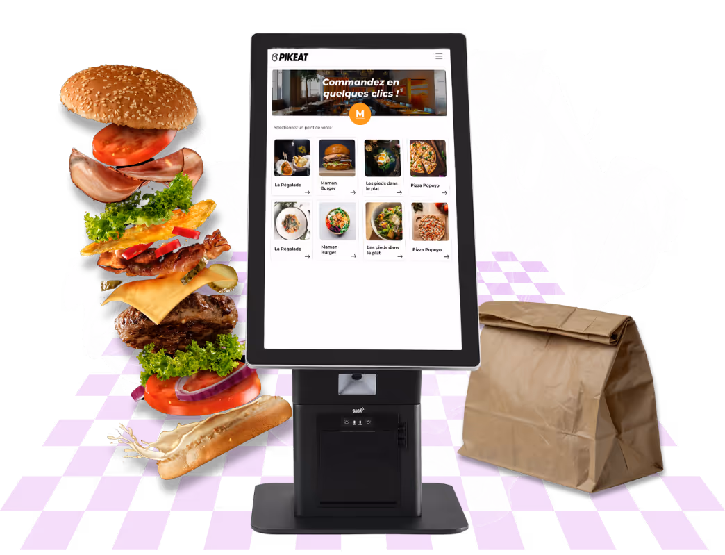 borne digitale de paiement