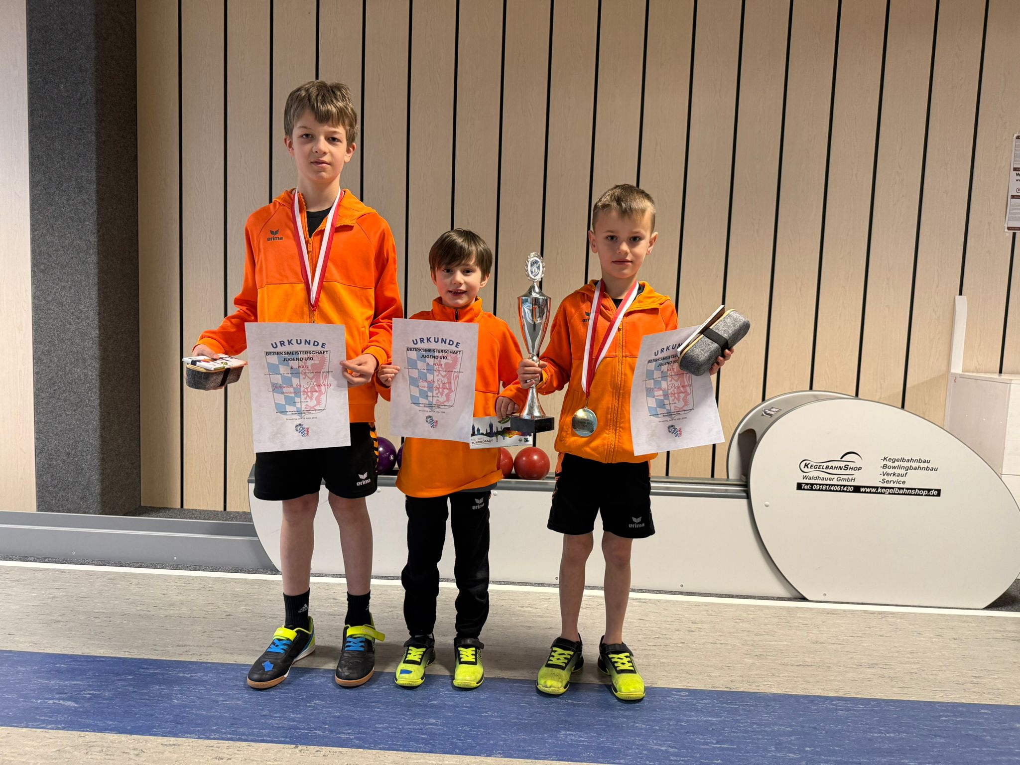 Moosburger Jugend-Kegler ganz oben bei den Bezirksmeisterschaften