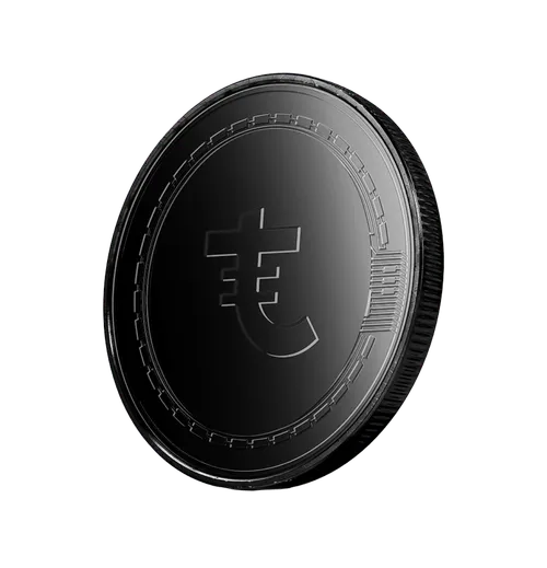 3D redndering of Toco coin 
