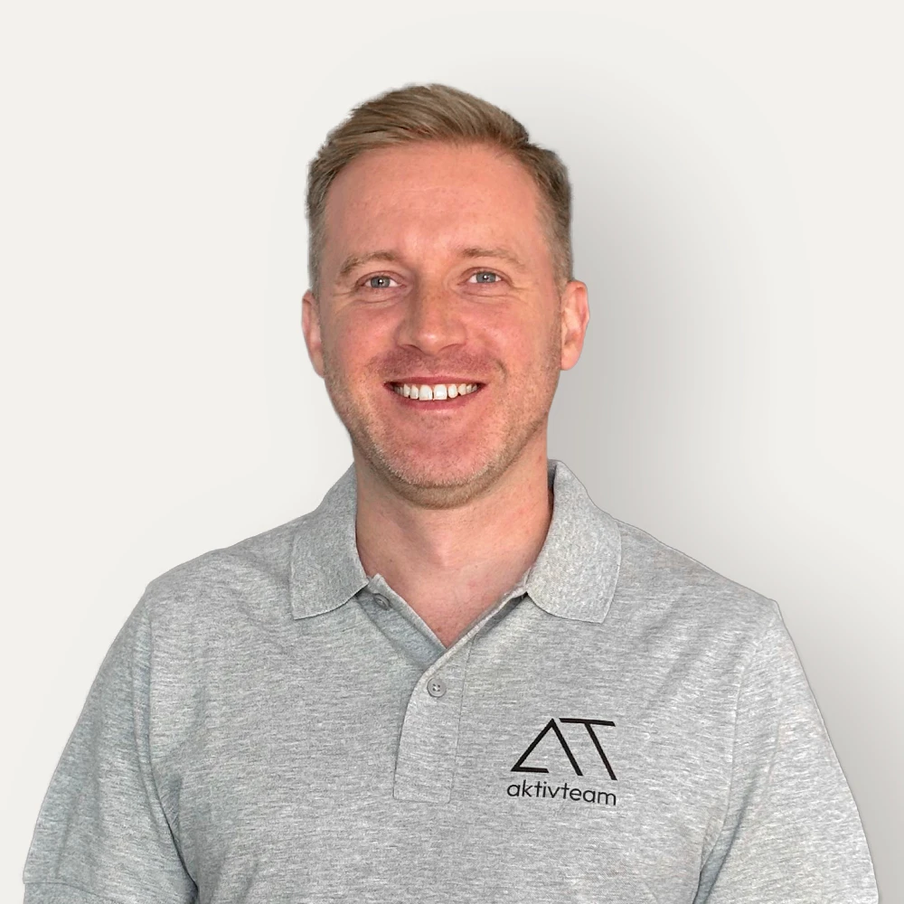 Maciej ist die Standortleitung von aktivteam München-Altstadt.