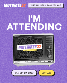 I'm attending Motivate27 post