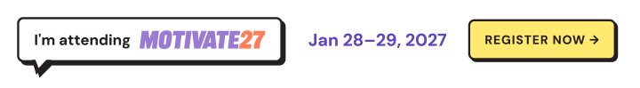I'm attending Motivate27 email signature