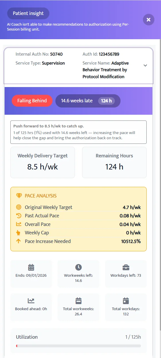 mobile ai coach view
