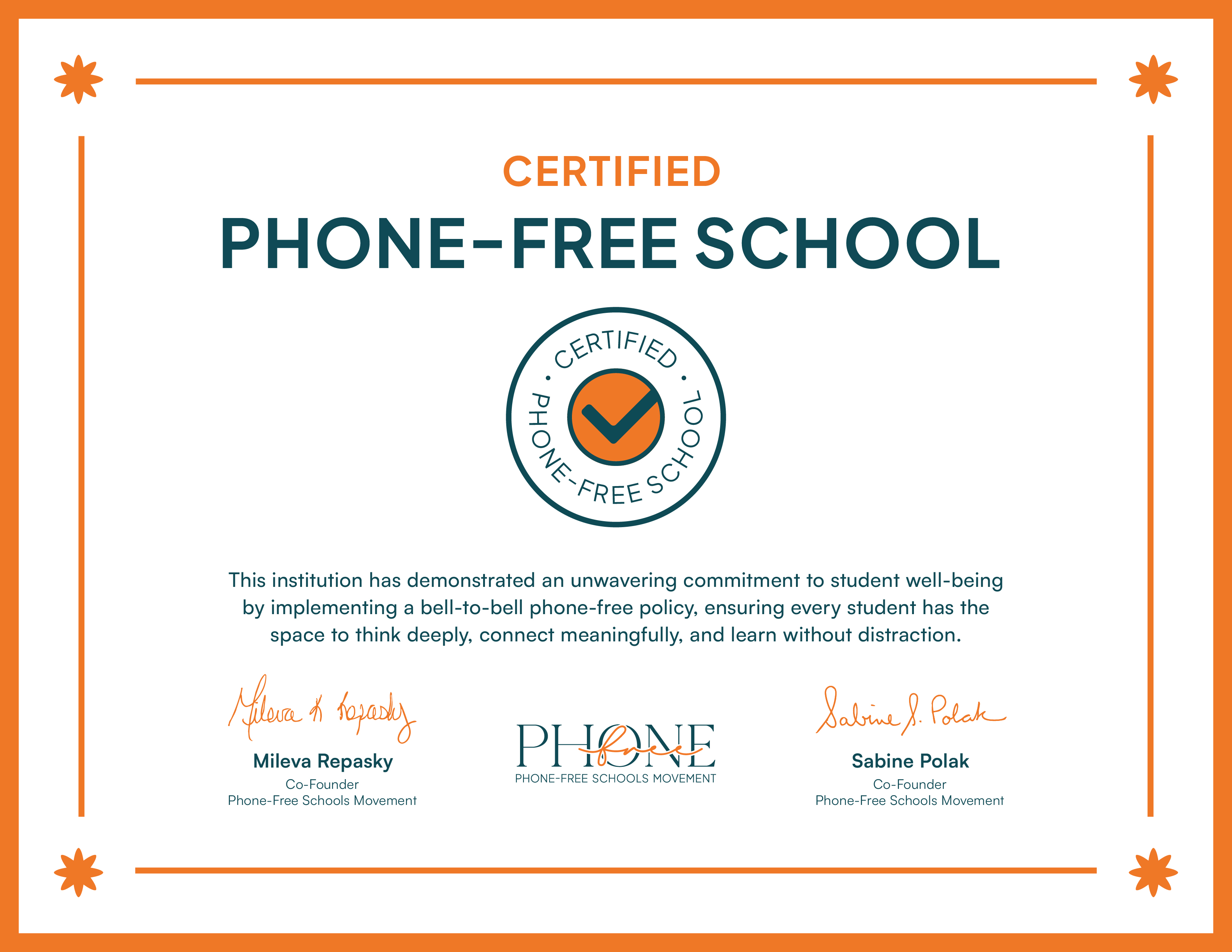 Phone Free Schools Ambassador ToolKit