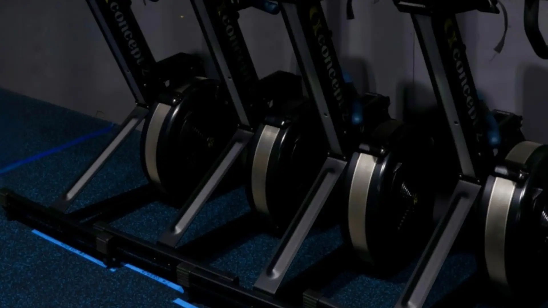 Rogue fitness equipment displayed at Peak Performance in San Angelo, TX, showcasing a variety of high-quality workout gear.