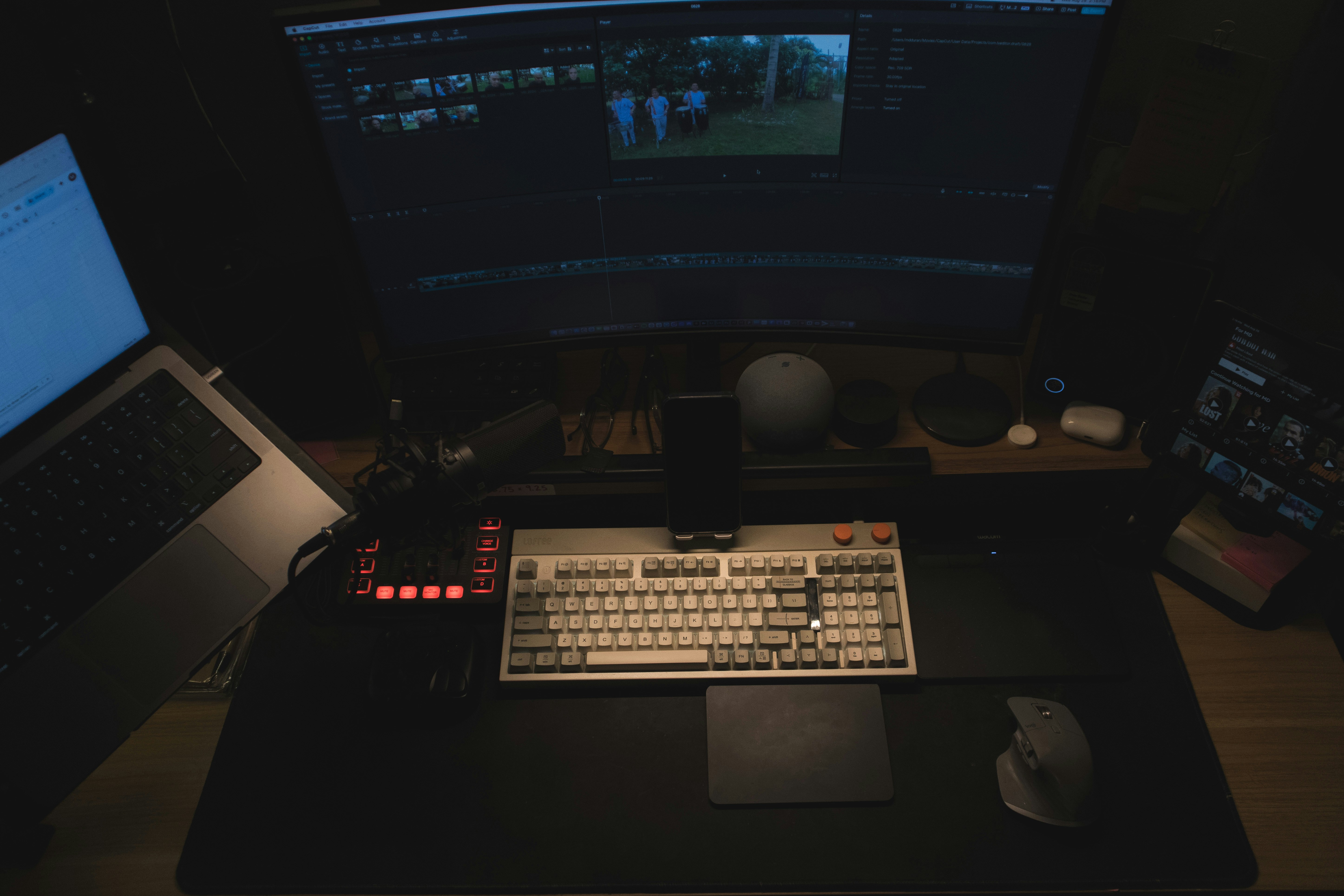 AI Software Editing Video Clip