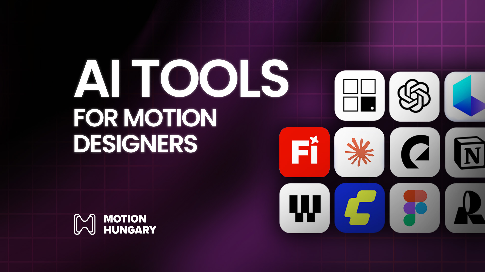 AI motion design szoftverek