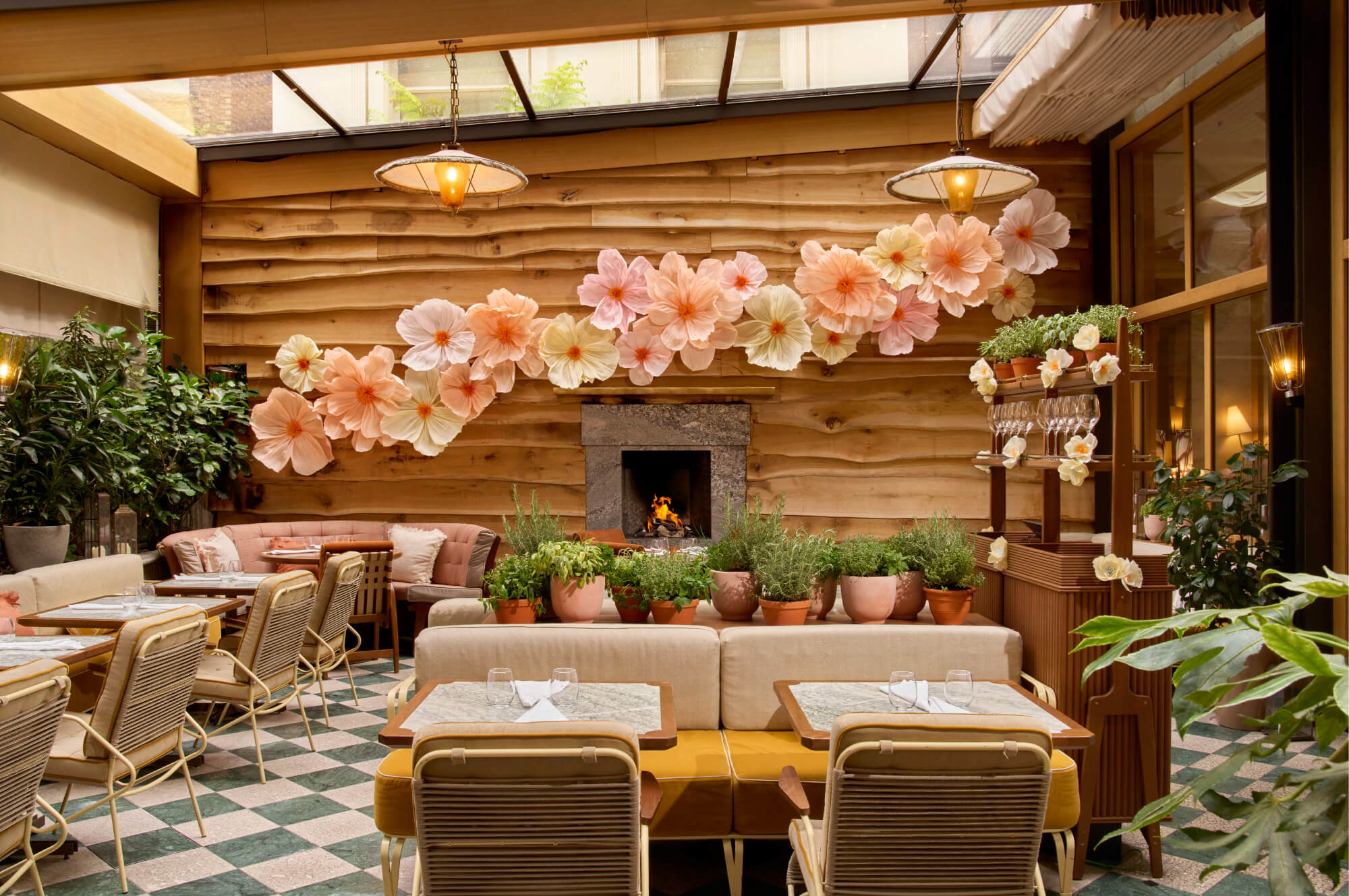 Summer terrace