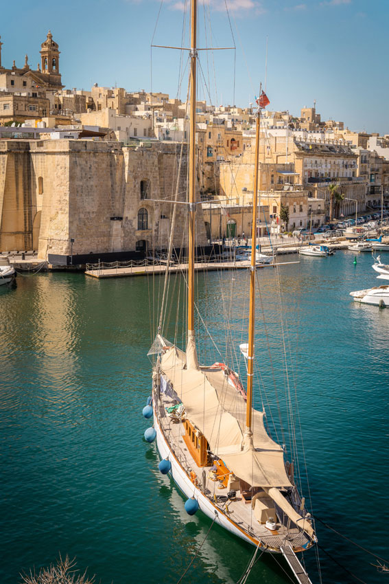 Boats in the harbour.