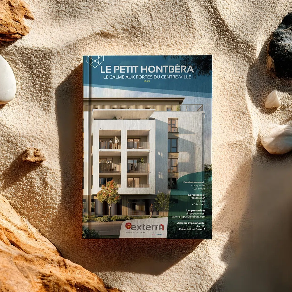 coffret de luxe plaquette immoblière