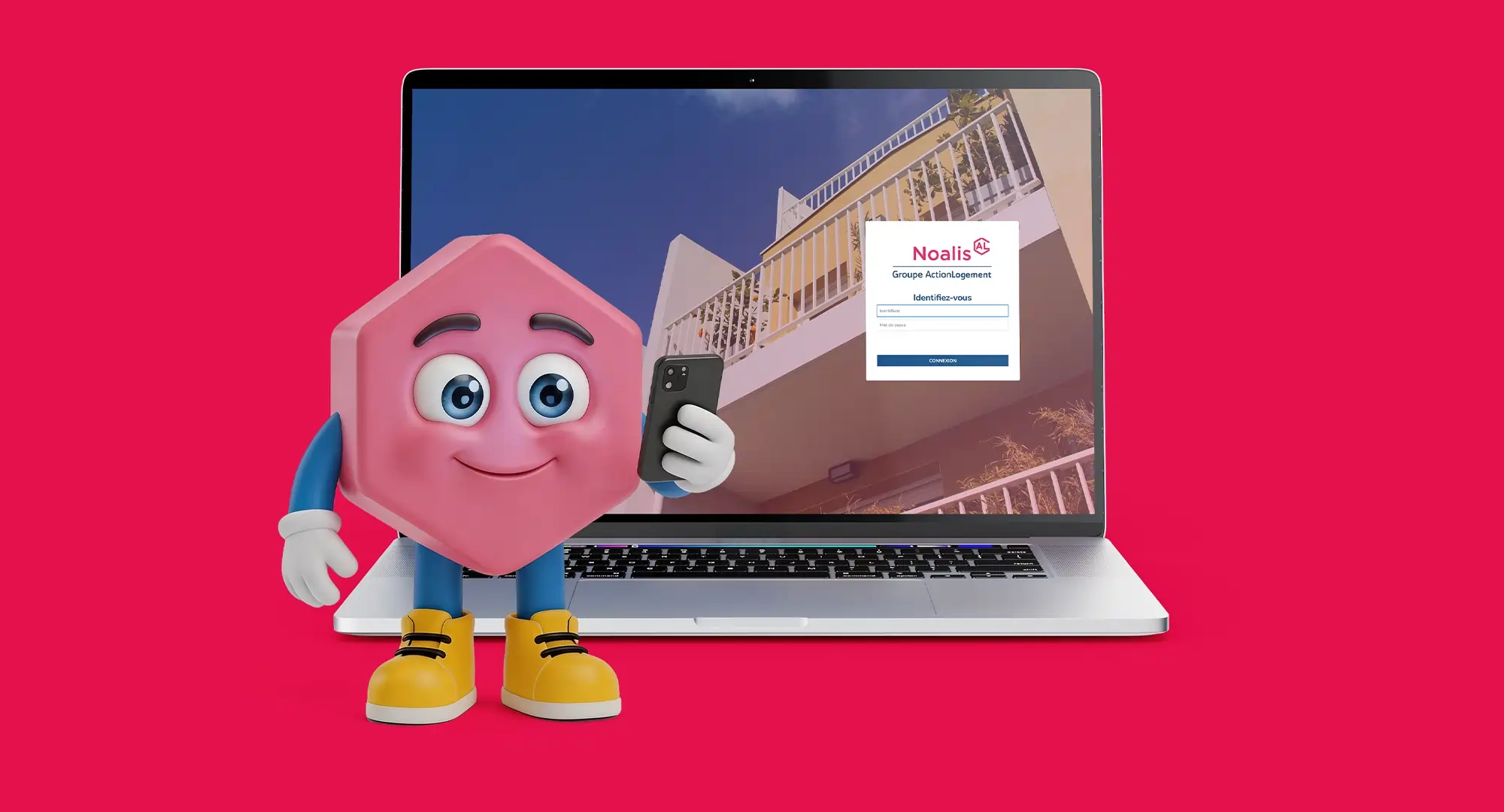 NOA le présentateur digital d'un nouvel extranet