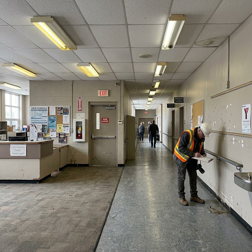 C1 Lobby Corridor condition documentation.