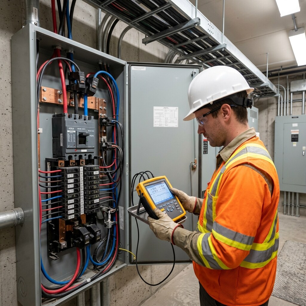 Electrical asset review for serviceability and safety.