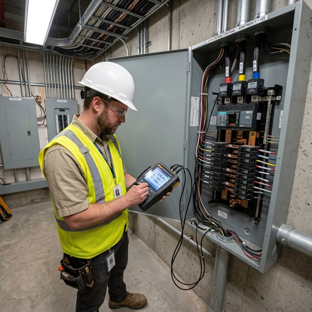 Electrical asset review for serviceability and safety.