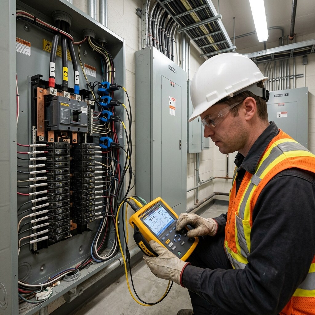 Electrical asset review for serviceability and safety.