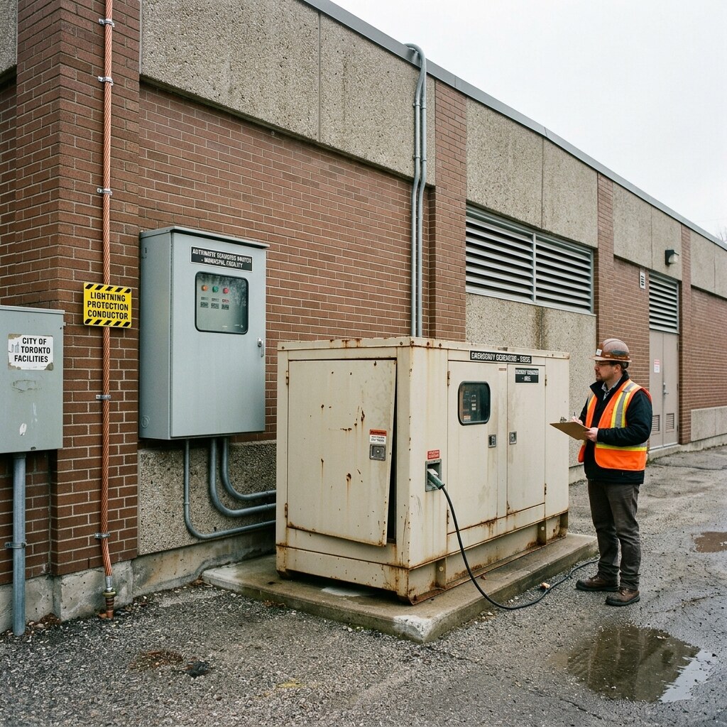 Electrical asset review for serviceability and safety.