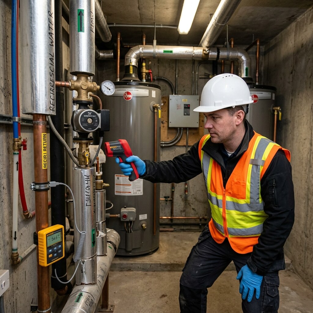 Plumbing system review for piping, fixtures, and service life.
