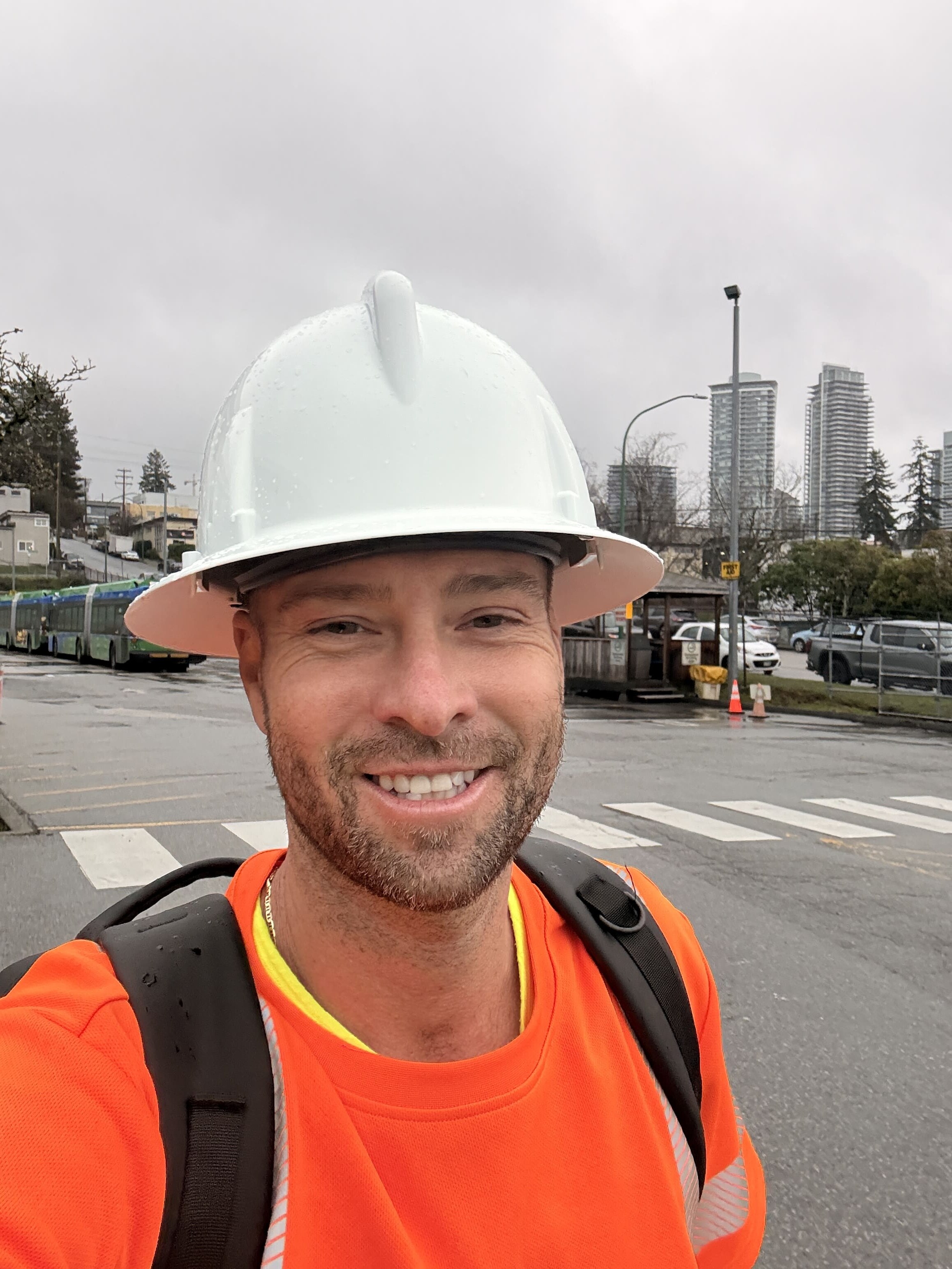 Darren Wiebe, Project Director / Principal Engineer (EGBC P.Eng.), , was onsite to conduct inspections