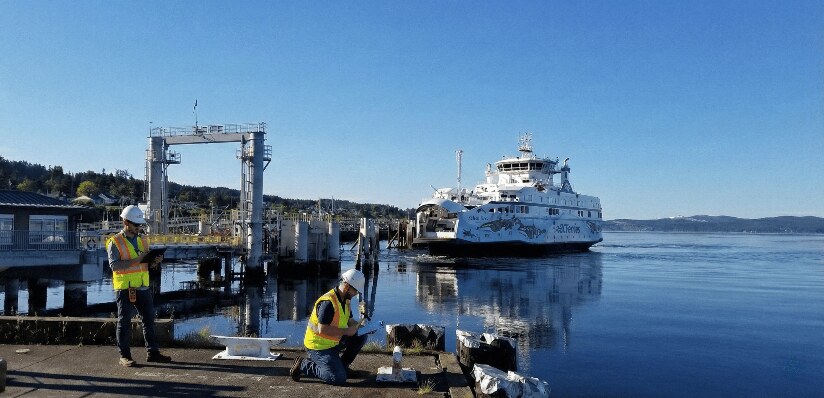 Terminal approach review for berthing and dock access.