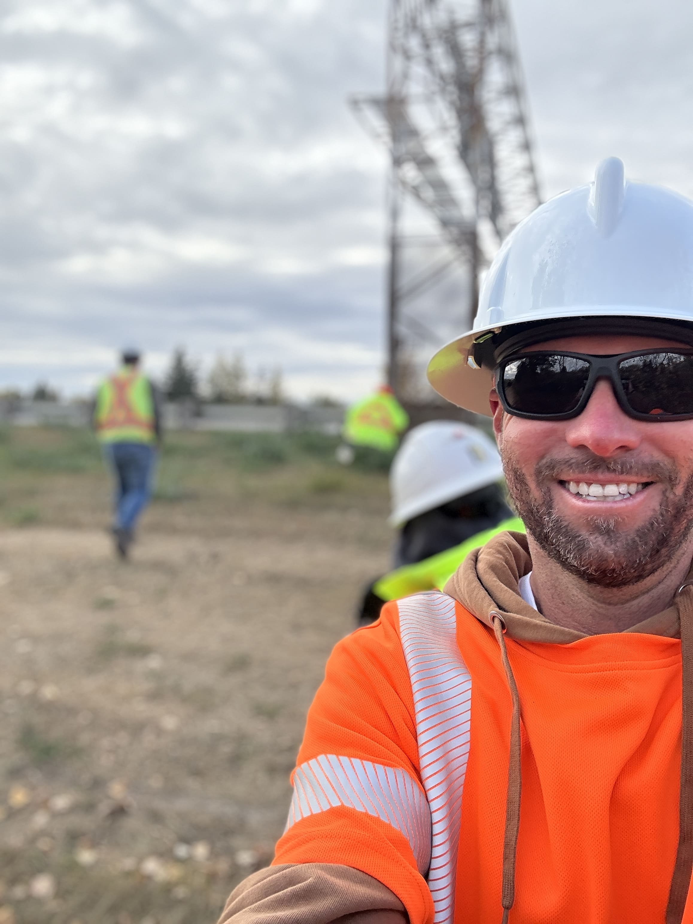 Darren Wiebe, Project Director / Principal Engineer (APEGS P.Eng.), was onsite to conduct inspections